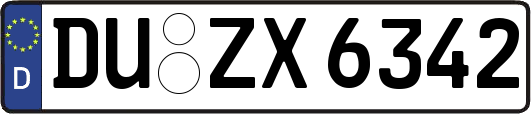 DU-ZX6342