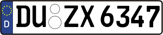 DU-ZX6347