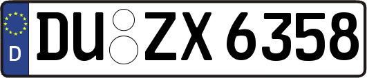 DU-ZX6358