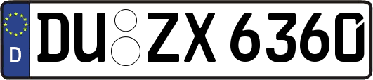 DU-ZX6360
