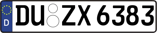 DU-ZX6383