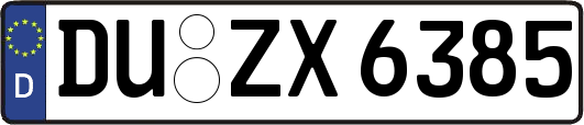 DU-ZX6385