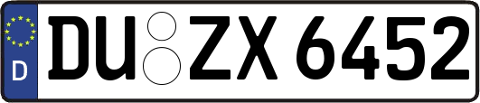 DU-ZX6452