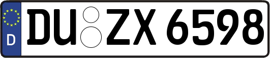 DU-ZX6598