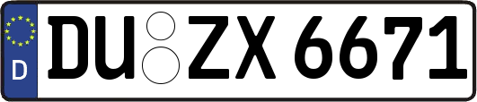 DU-ZX6671