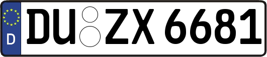 DU-ZX6681
