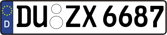 DU-ZX6687