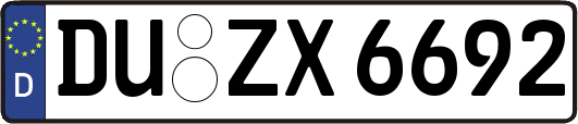 DU-ZX6692