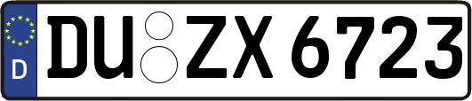 DU-ZX6723