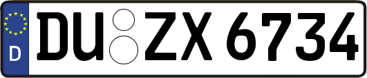 DU-ZX6734