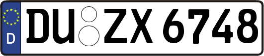 DU-ZX6748
