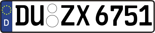 DU-ZX6751
