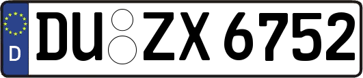 DU-ZX6752