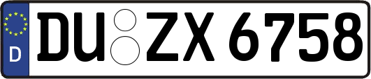 DU-ZX6758