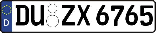 DU-ZX6765