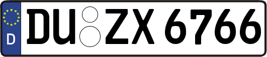 DU-ZX6766