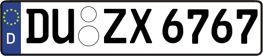 DU-ZX6767