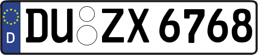 DU-ZX6768