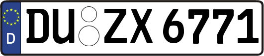 DU-ZX6771