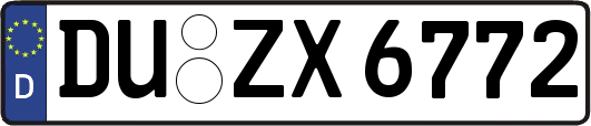 DU-ZX6772