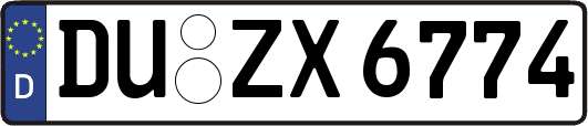 DU-ZX6774