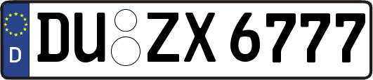 DU-ZX6777