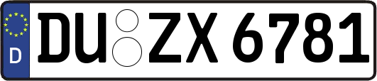 DU-ZX6781