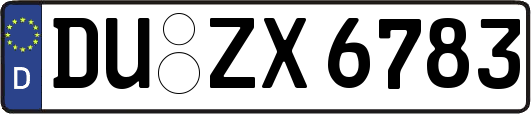 DU-ZX6783