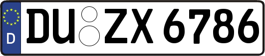 DU-ZX6786