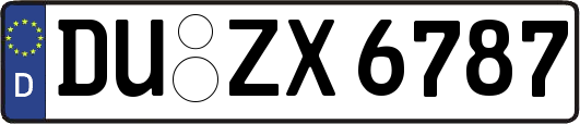 DU-ZX6787