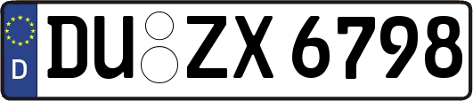 DU-ZX6798