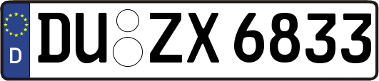 DU-ZX6833