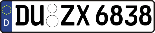 DU-ZX6838