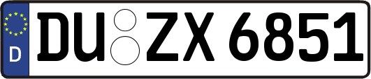 DU-ZX6851