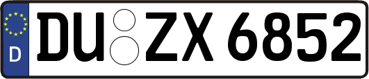 DU-ZX6852