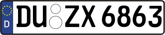 DU-ZX6863