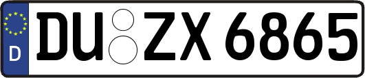DU-ZX6865