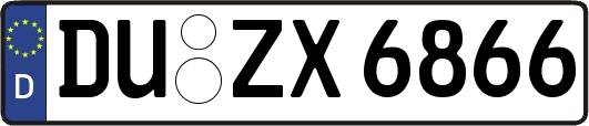 DU-ZX6866