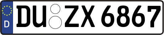 DU-ZX6867