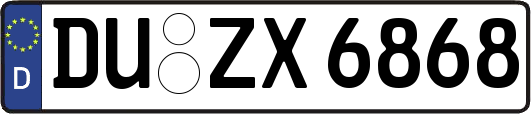 DU-ZX6868