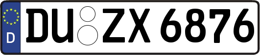 DU-ZX6876