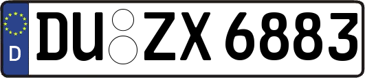 DU-ZX6883
