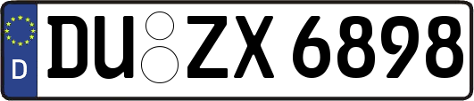 DU-ZX6898