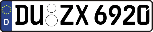 DU-ZX6920