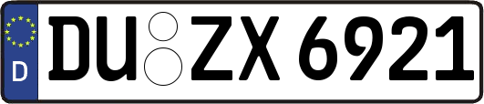 DU-ZX6921