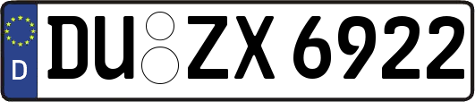 DU-ZX6922