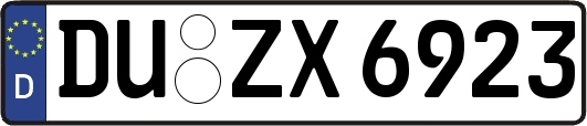 DU-ZX6923