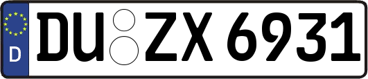 DU-ZX6931