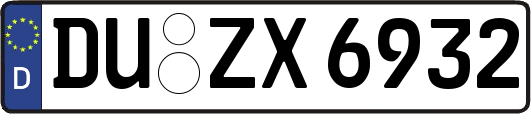 DU-ZX6932