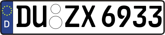 DU-ZX6933